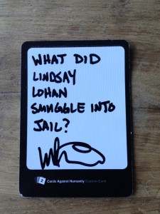 Cards Against Lindsay Lohan